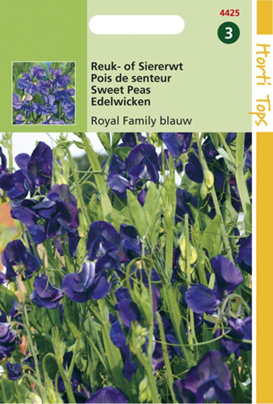 Reukerwt Royal Family Blue (Lathyrus) 45 zaden
